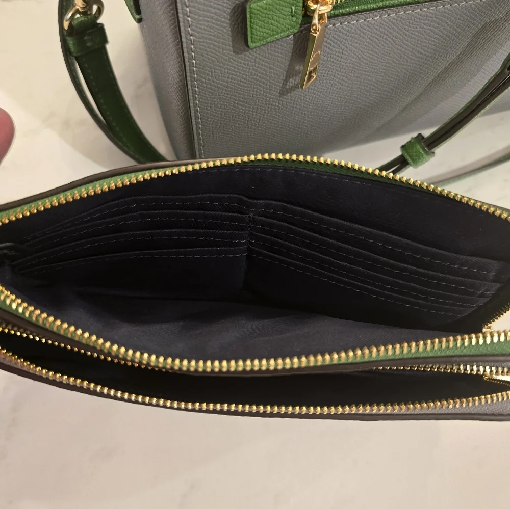 Coach Rowan Satchel & Double Zip Wallet - Picture 7 of 13